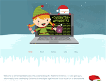 Tablet Screenshot of christmaswebmaster.com